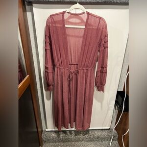 Stretchy Mesh Duster